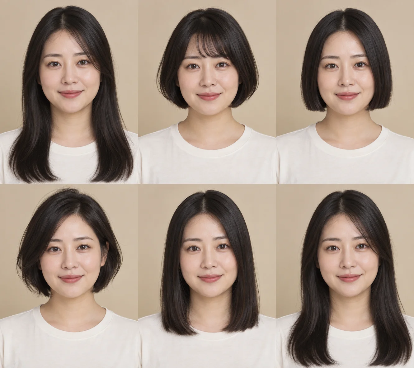 AI Hairstyle Try On example