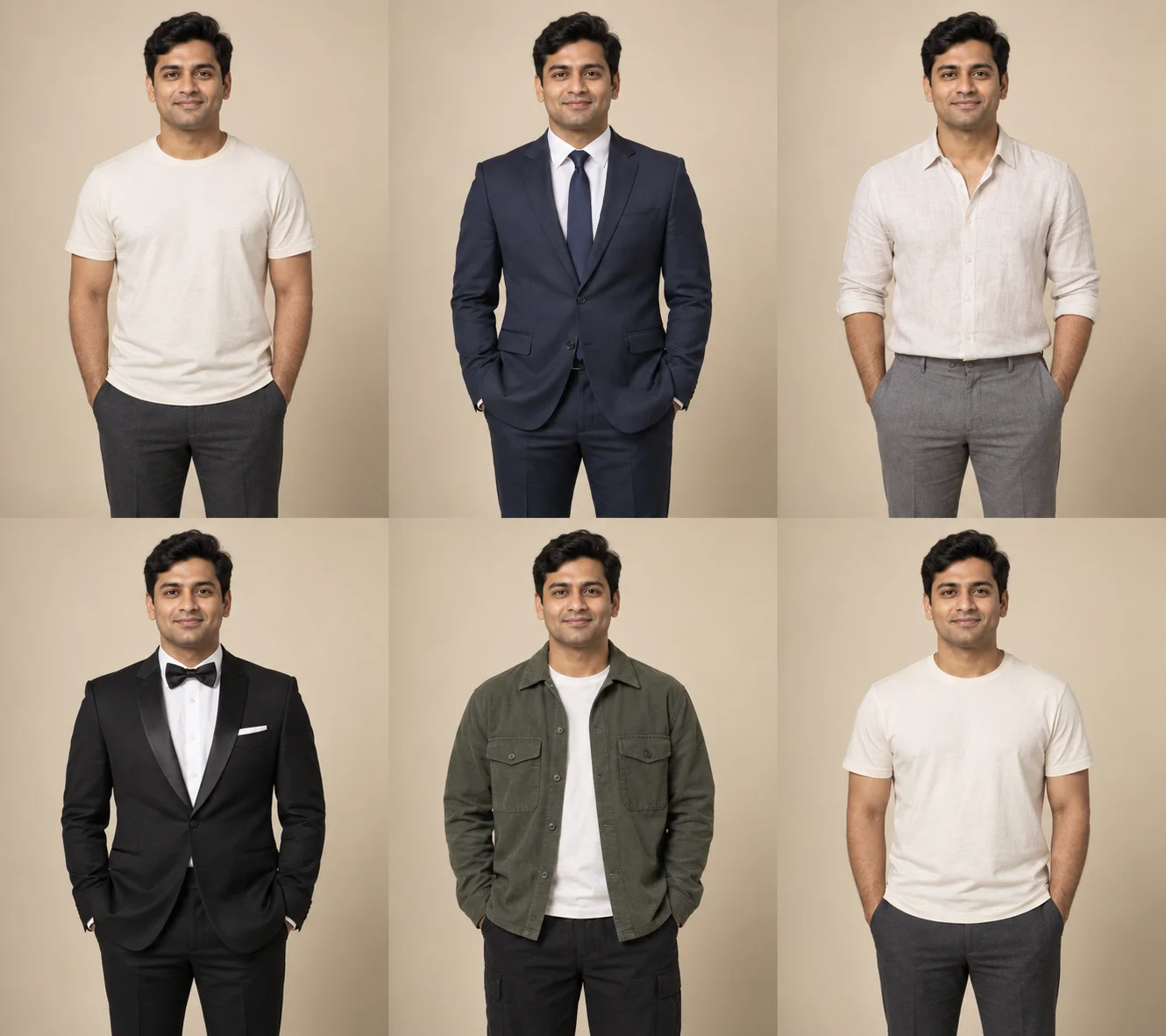 AI Clothes Changer example