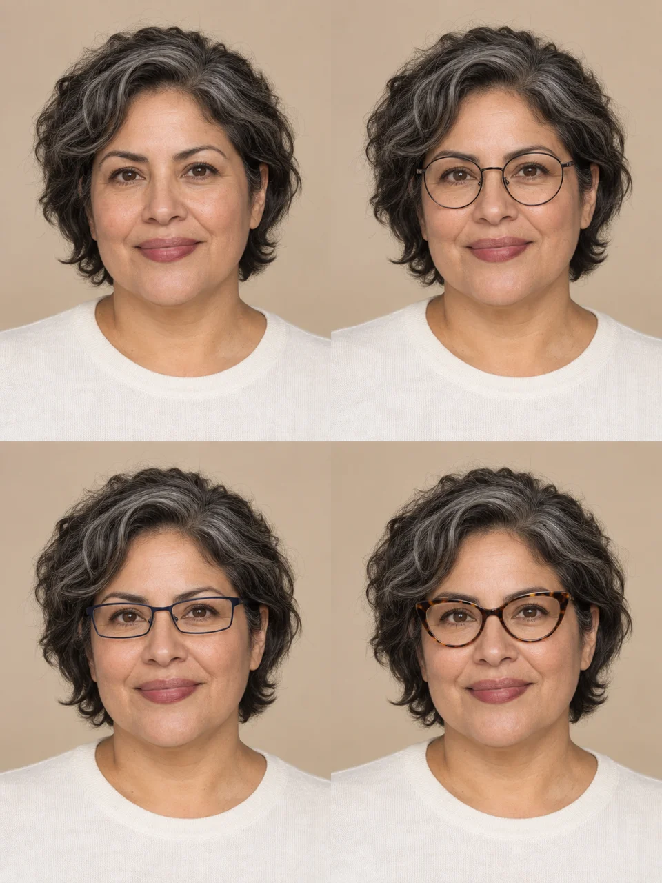 AI Glasses Try On example
