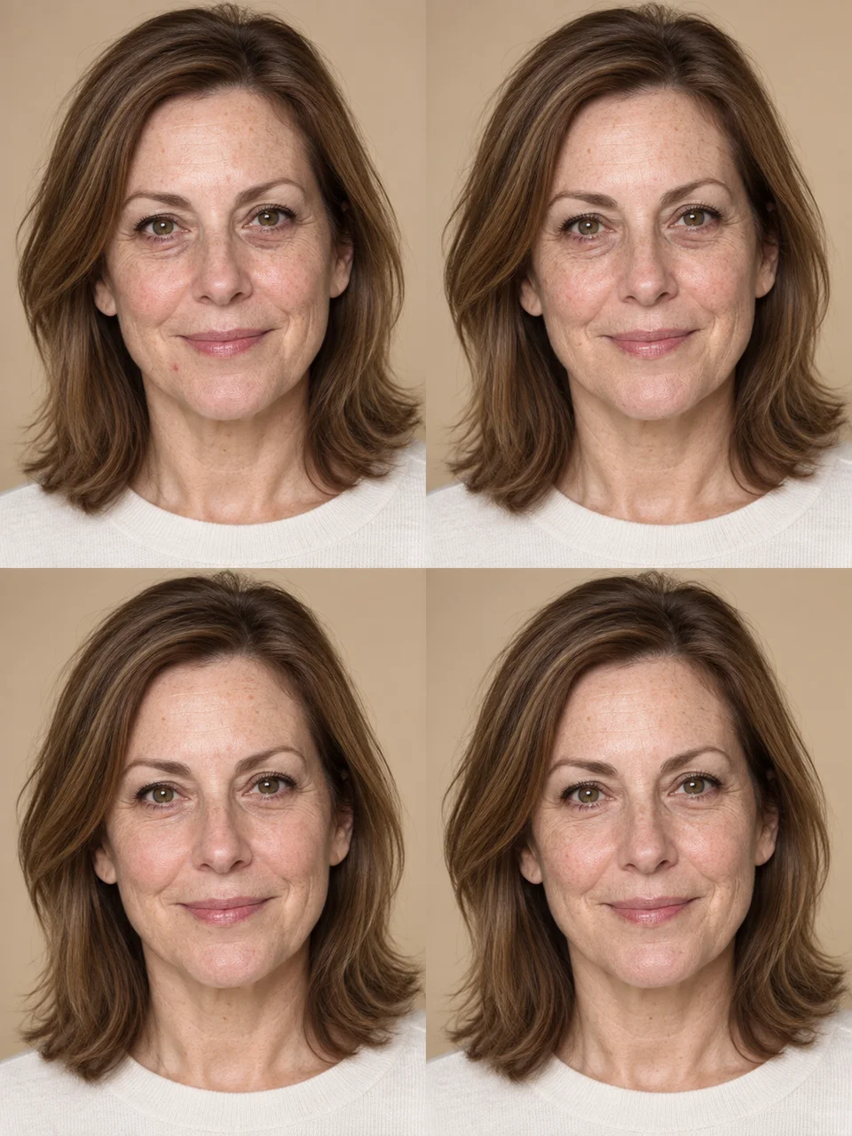 Natural Skin Retouching example
